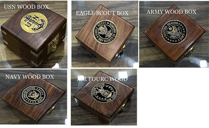 5-Inch Big Working Sundial Compass with Engraving