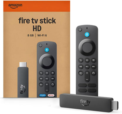 HD Streaming Stick with Alexa Voice Remote & Live TV