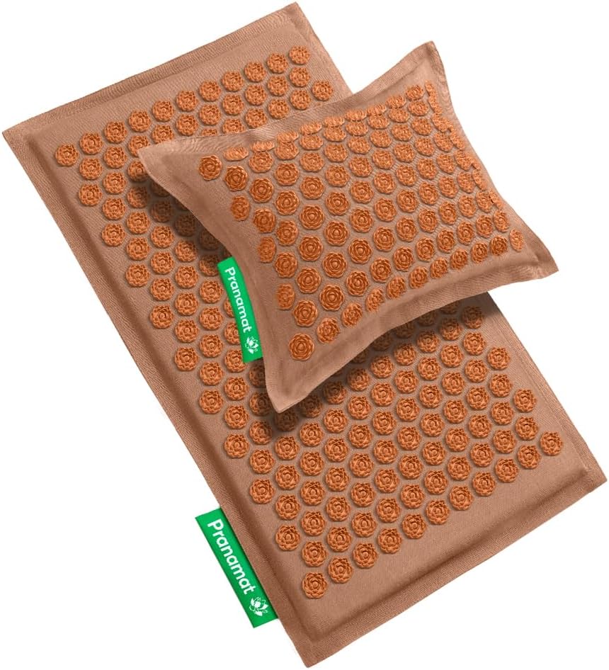 Acupressure Mat & Pillow Set - European Handcrafted Therapy