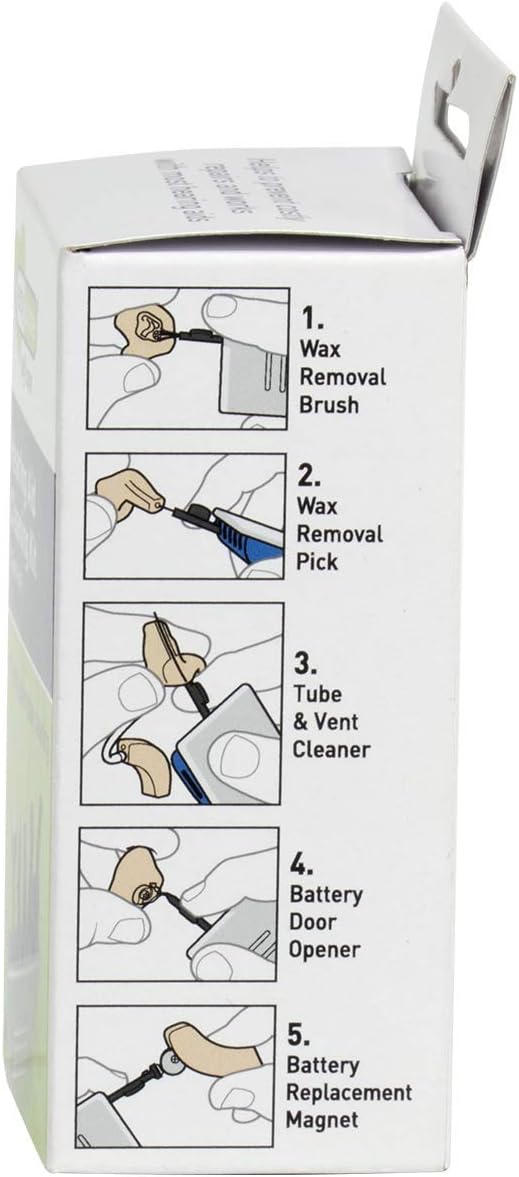 5-in-1 Hearing Aid Cleaning Kit | Professional Maintenance Tools