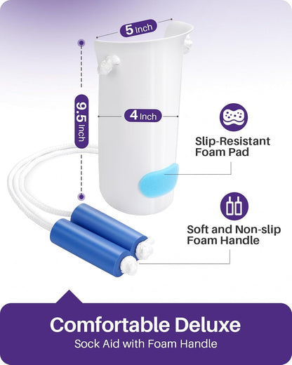 Sock Aid Tool – No-Bend Dressing Assistant for Independence