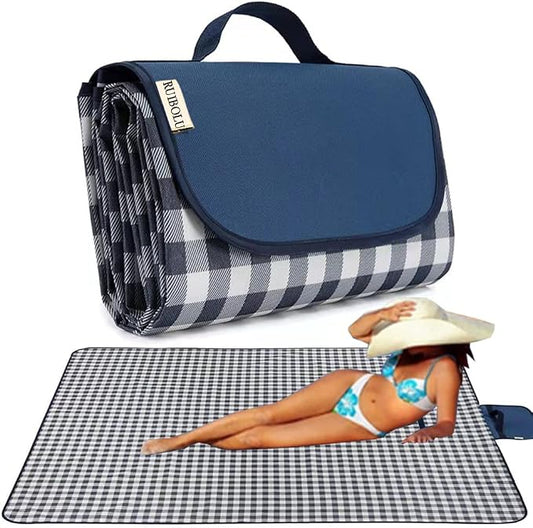 Sandproof waterproof beach blanket 80x60