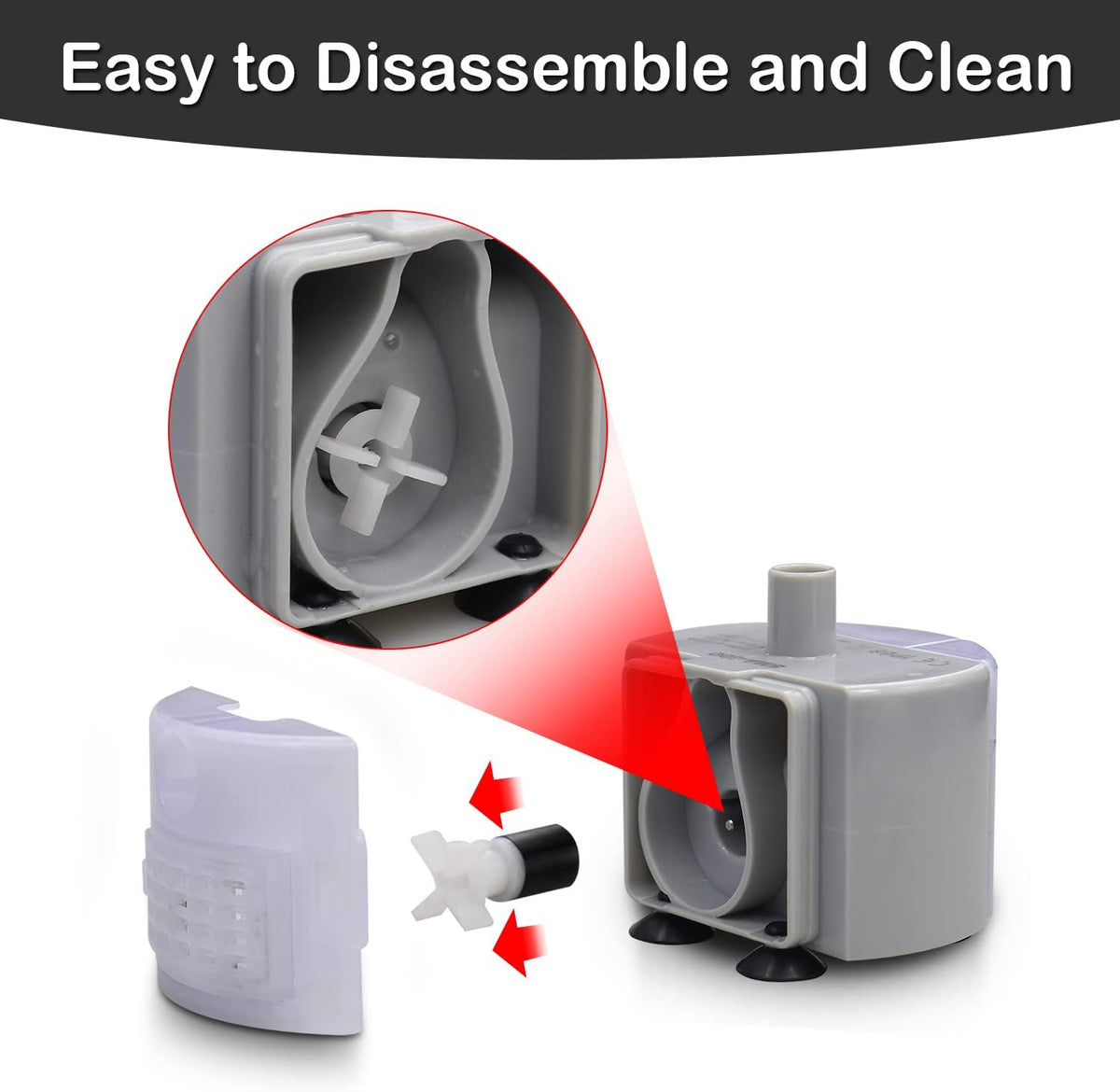 Replacement Pump for Cat Water Fountains – SMA-800 Motor