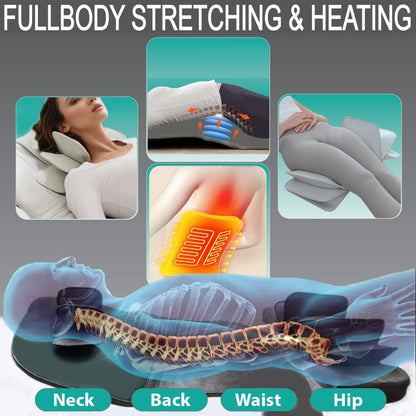 Full Body Stretching Massage Mat with 3D Lumbar Traction