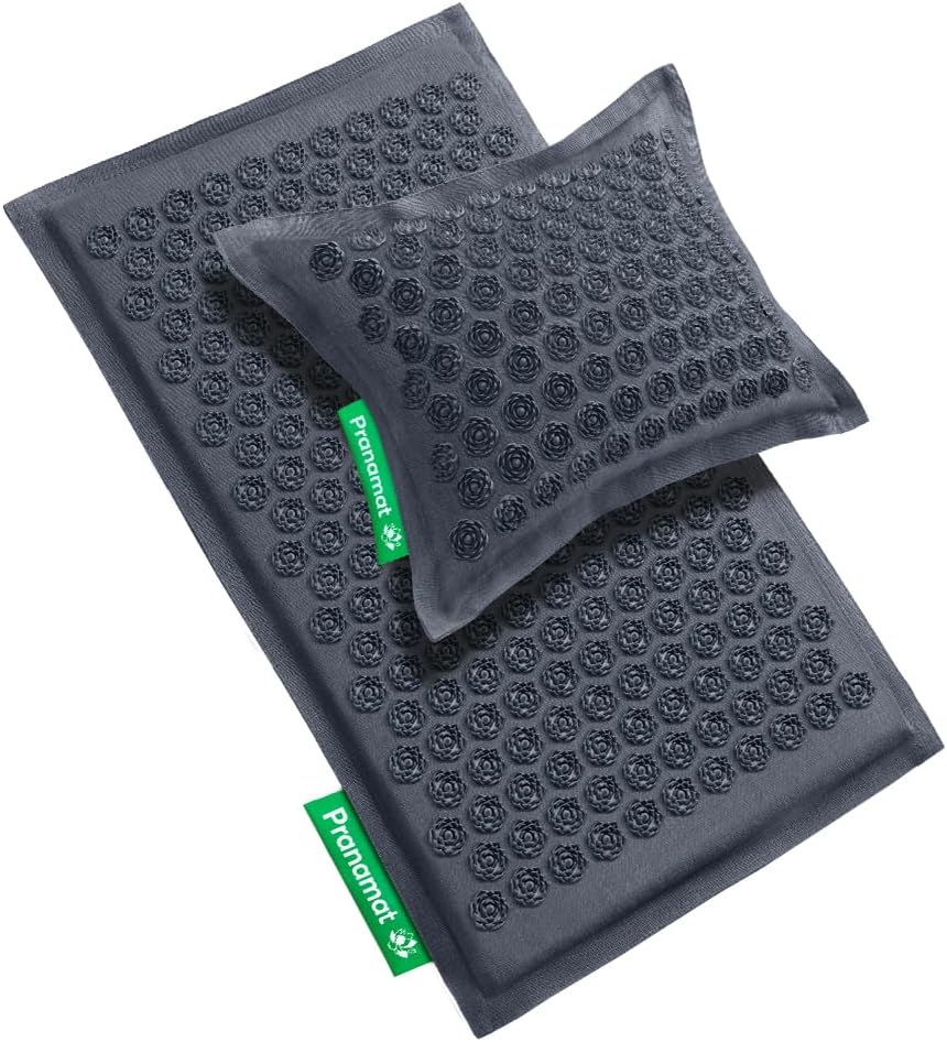 Acupressure Mat & Pillow Set - European Handcrafted Therapy