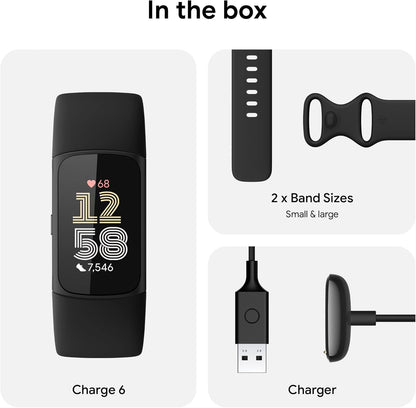 Advanced Fitness Tracker with Google Apps & Heart Rate Monitor