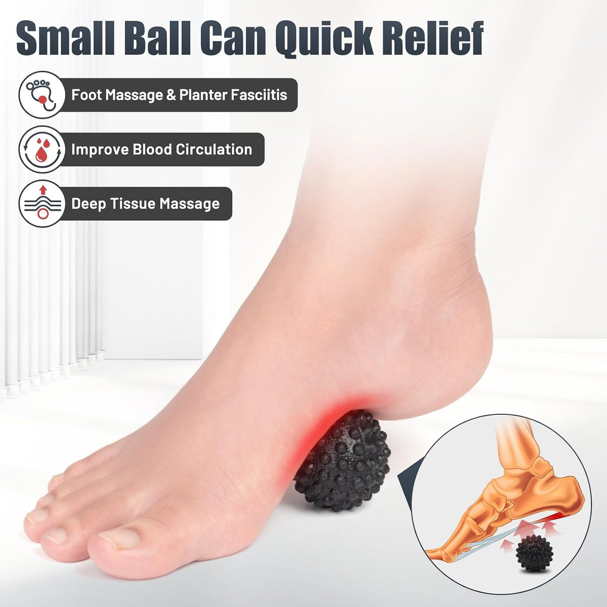 Night Stretch Splint with Massage Ball | Foot Recovery System