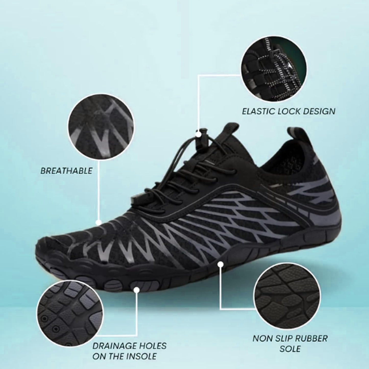 Barefoot Shoes with Wide Toe Box – Walking & Gym Footwear