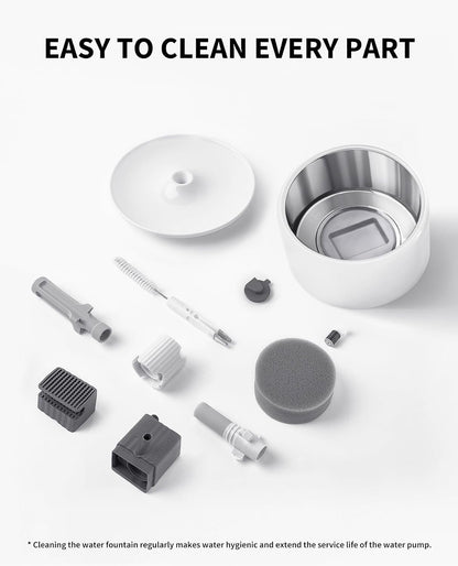 Premium Fountain Cleaning Kit - Brush, Tweezers & Sponge