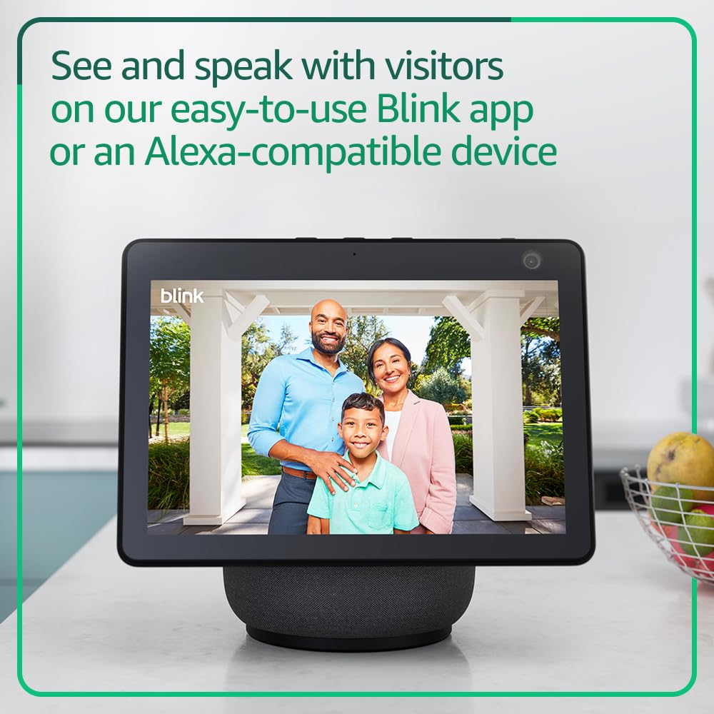 Smart Video Doorbell with 2-Year Battery & HD Head-to-Toe View