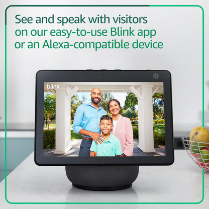 Smart Video Doorbell with 2-Year Battery & HD Head-to-Toe View