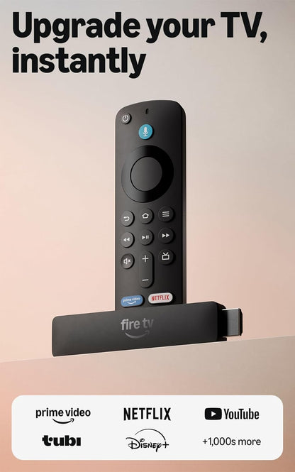 HD Streaming Stick with Alexa Voice Remote & Live TV