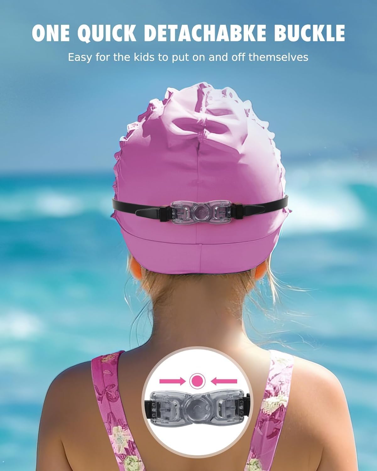 Premium Kids Swim Goggles with Anti-Fog & UV Protection