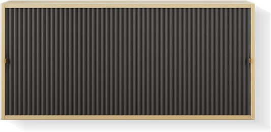 Magnetic Blackout Accordion Door Curtain for Kitchen & Closet