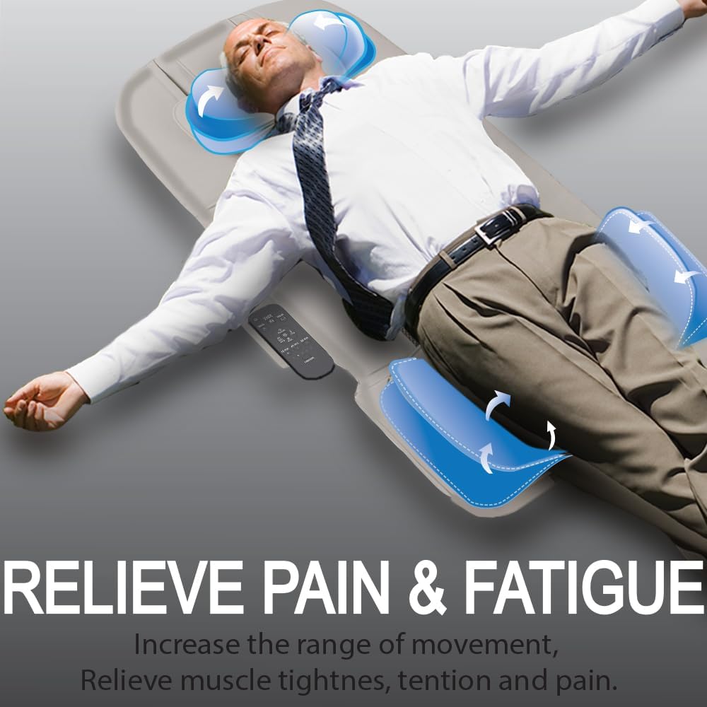 Full Body Stretching Massage Mat with 3D Lumbar Traction