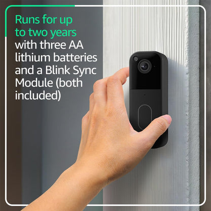 Smart Video Doorbell with 2-Year Battery & HD Head-to-Toe View