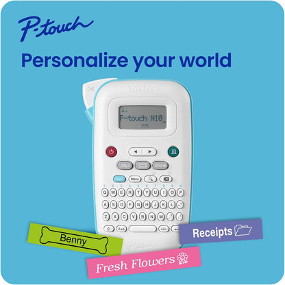 Handheld Label Maker with Color Personalized Tape