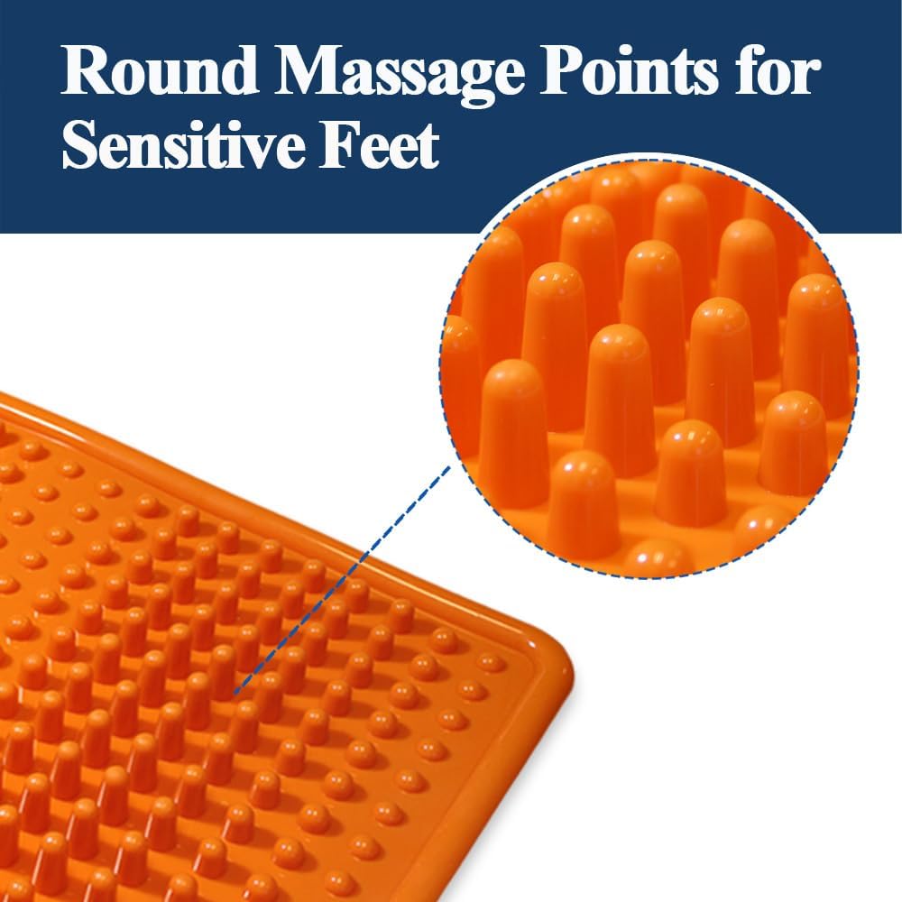 Acupressure Foot Massager Mat - Reflexology Relaxation Therapy