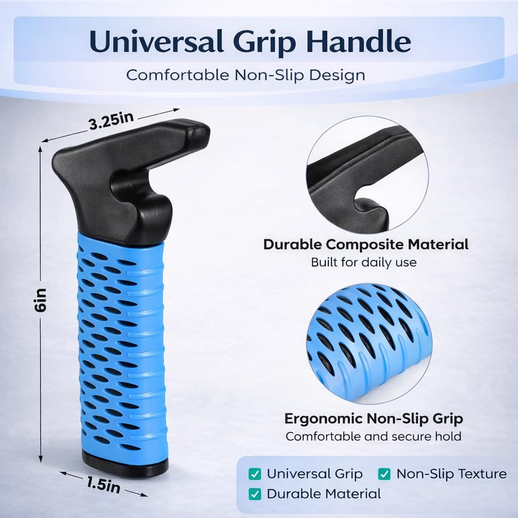 4-in-1 Sock Aid Kit with Remover, Leg Lifter & Car Handle