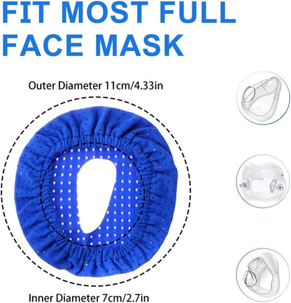 CPAP Mask Liners 4-Pack - Soft Reusable Full Face Cushions