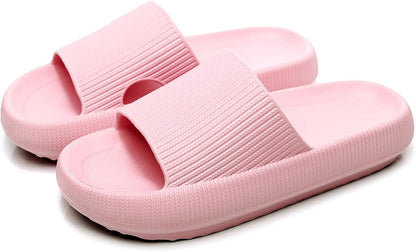 Cloud Slippers – Pillow-Soft Indoor Slides for All-Day Comfort