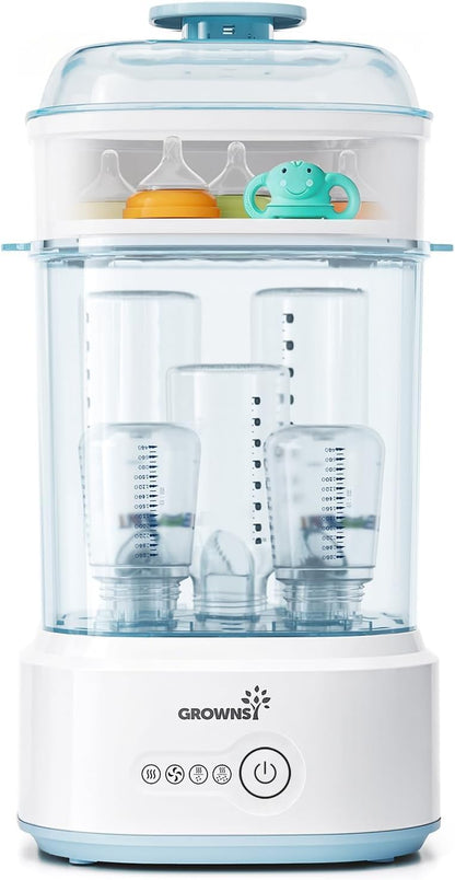 Compact Baby Bottle Sterilizer & Dryer with Fast Sanitization