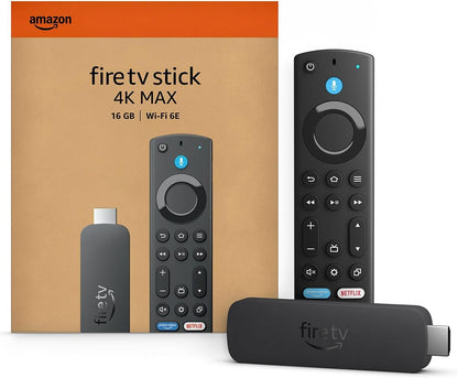 4K Max Streaming Device with Wi-Fi 6E & AI Search
