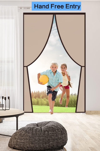 Magnetic Insulated Door Curtain - Thermal Auto-Close Screen