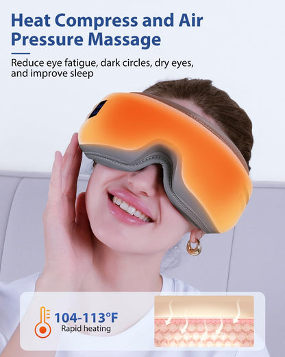 Eye Massager with Heat & Bluetooth Music – TheGivenGet