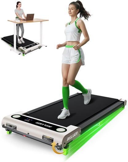 Walking Pad with Incline & Remote Control for Home
