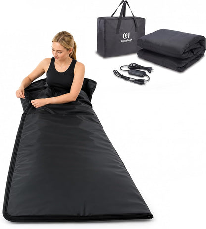 Portable Sauna Blanket for Home Detox & Relaxation