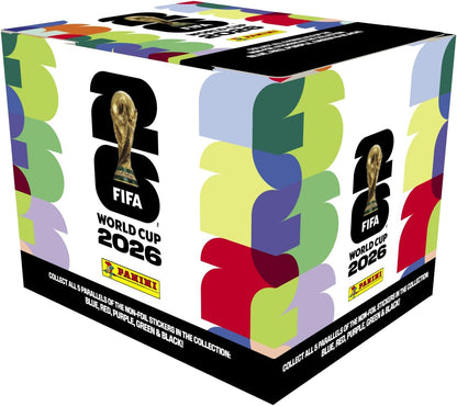 2026 FIFA World Cup Sticker Collection Box – 50 Packs