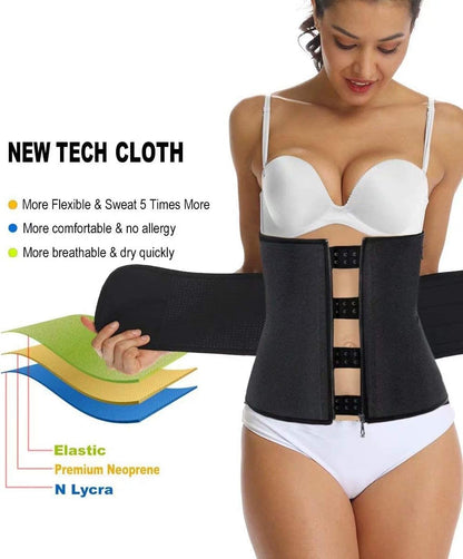 SculptFlex Waist Training Belt - Premium Thermal Shaper