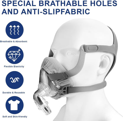 CPAP Mask Liners for F20 Full Face Mask | 4-Pack Reusable