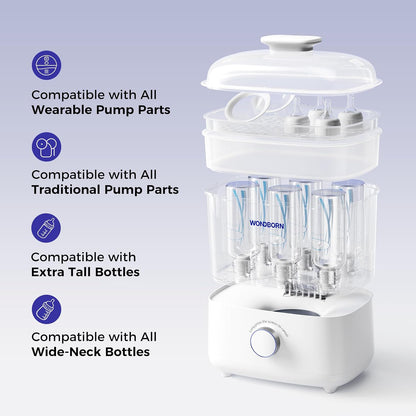 Baby Bottle Sterilizer & Dryer | 99.999% Sterilization