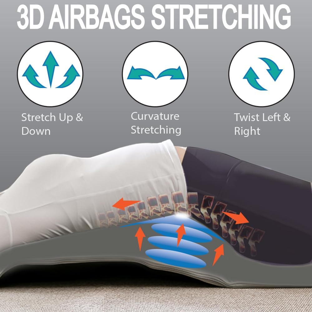 Full Body Stretching Massage Mat with 3D Lumbar Traction