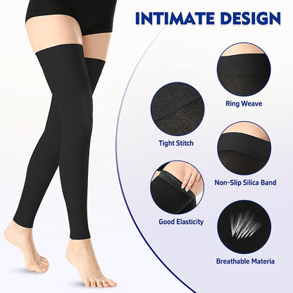 Thigh High Compression Stockings 20-30 mmHg | TheGivenGet