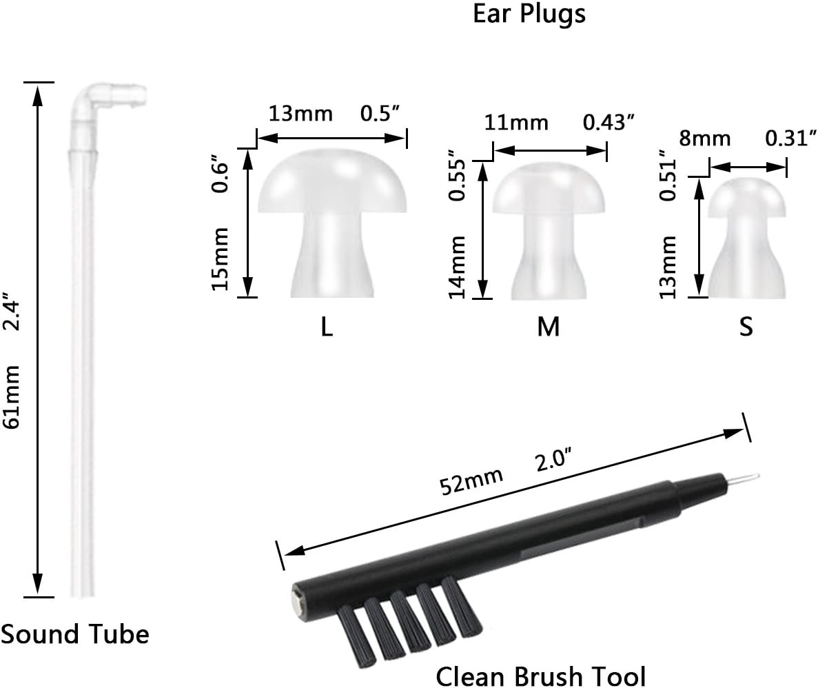 BTE Hearing Aid Accessory Kit – Tubes, Domes & Cleaning Tool
