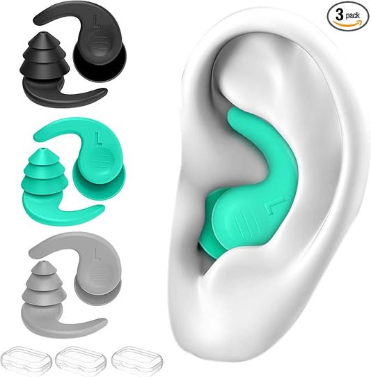 Premium Waterproof Silicone Ear Plugs for Swimming & Water Sports