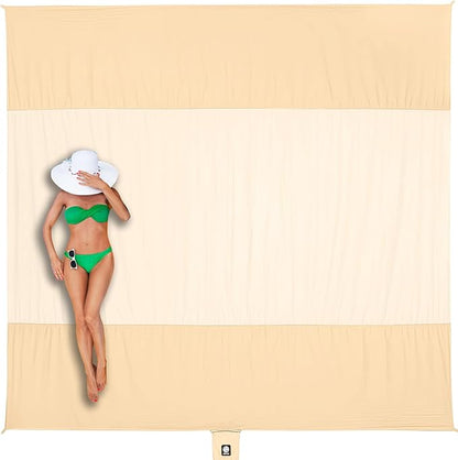 Oversized sandproof waterproof beach blanket