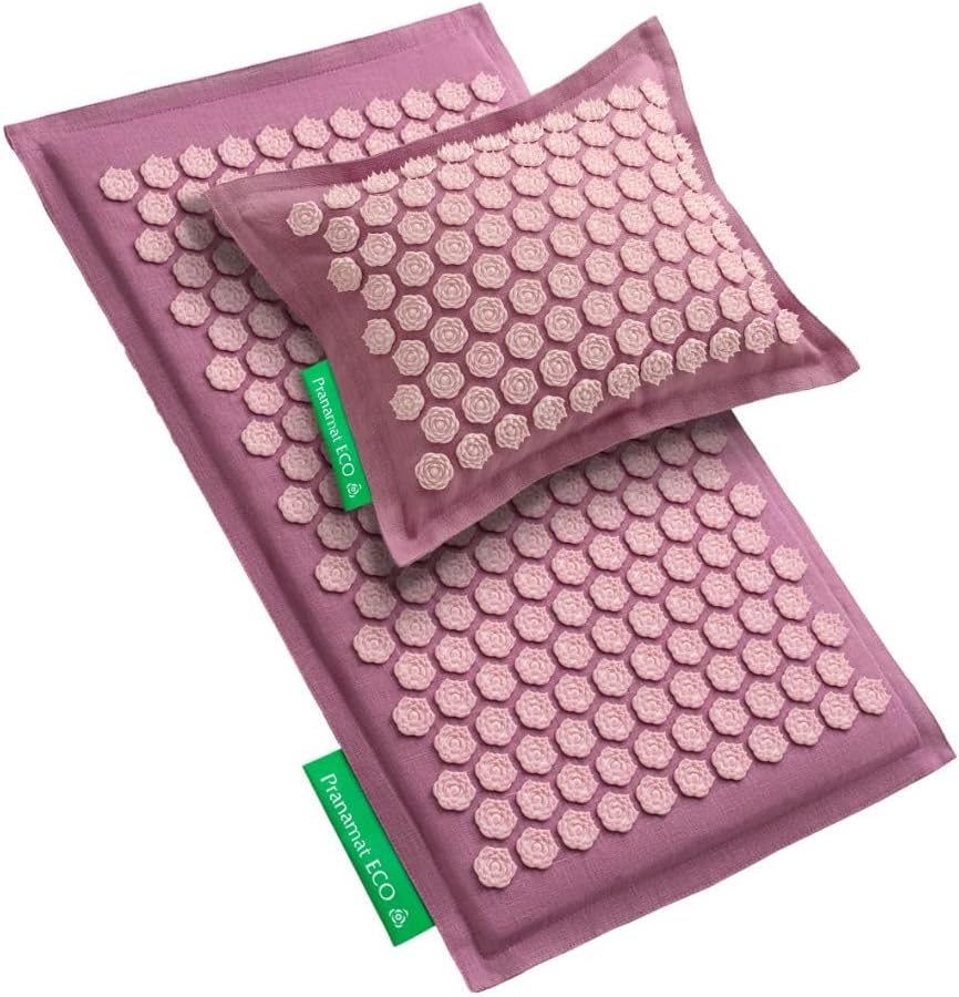 Acupressure Mat & Pillow Set - European Handcrafted Therapy