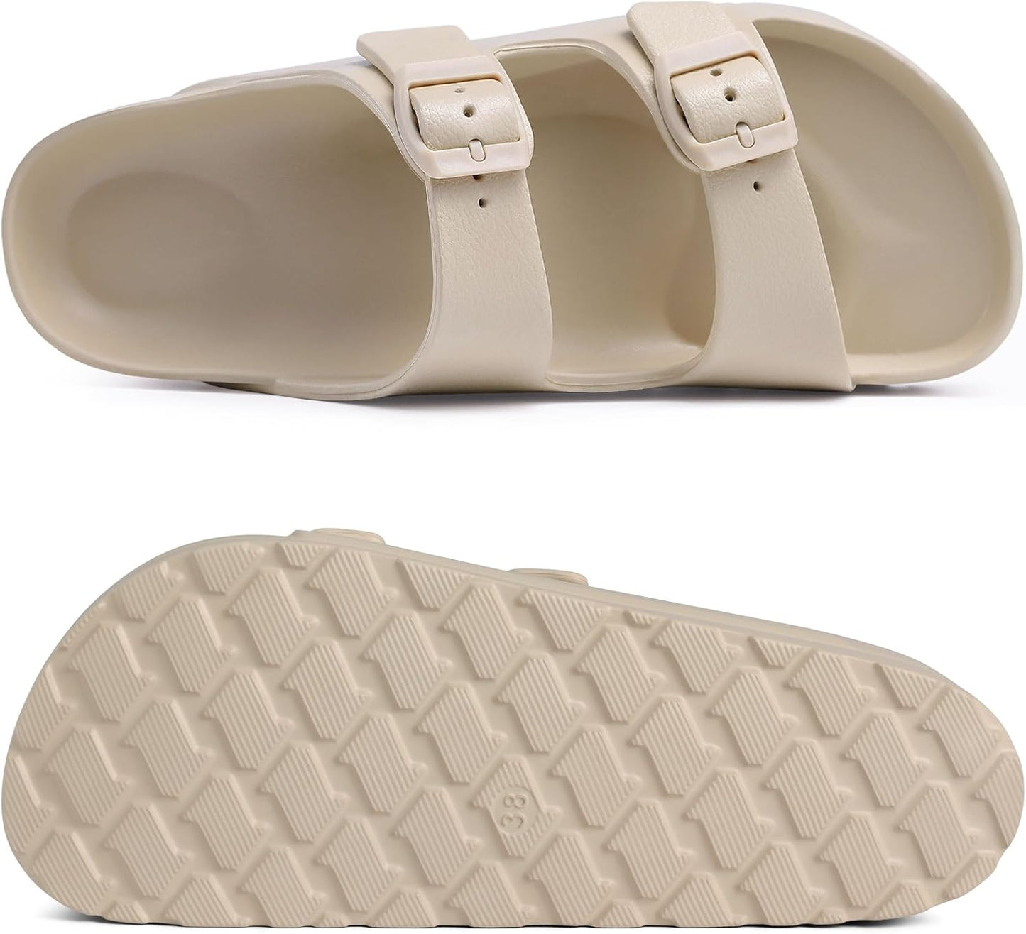 Arch Support Platform Sandals | Lightweight Foam Slides