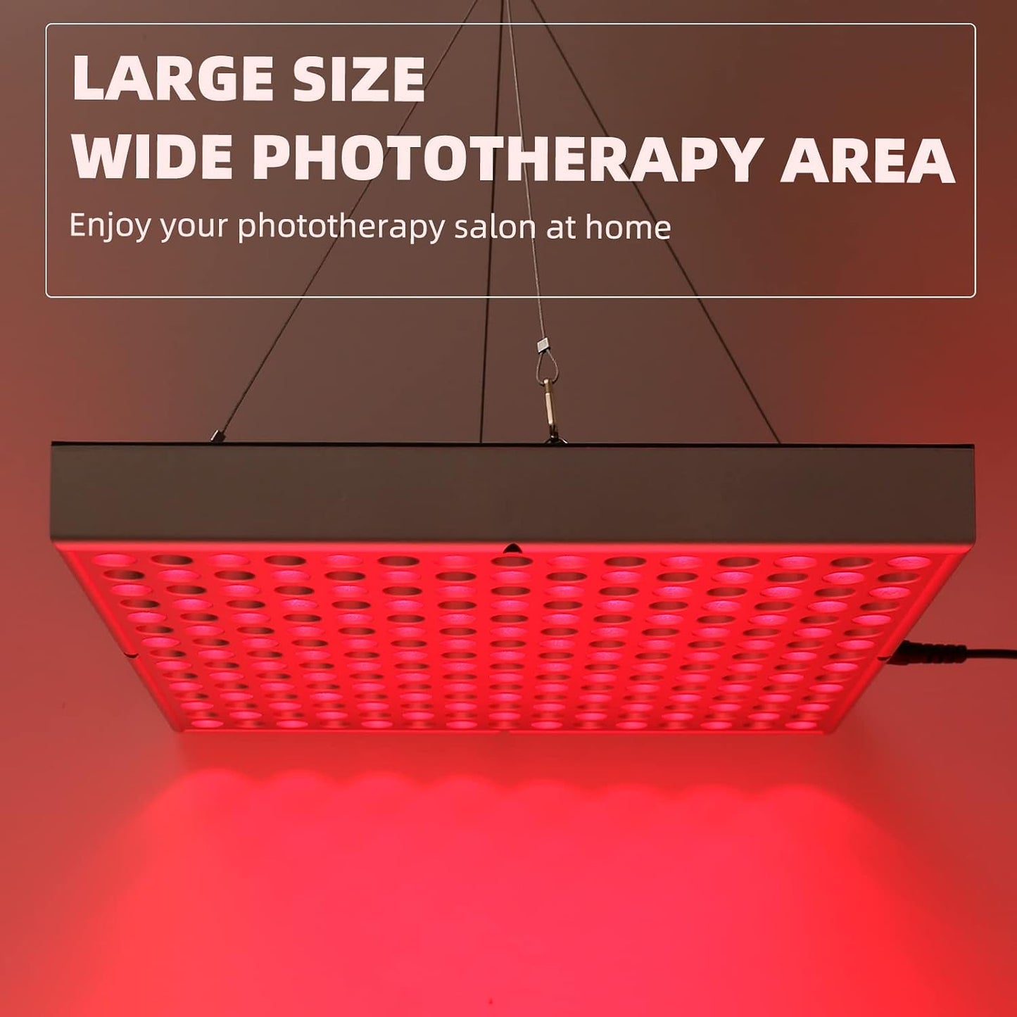 45W Red Light Therapy Panel - 660nm & 850nm Dual Wavelength