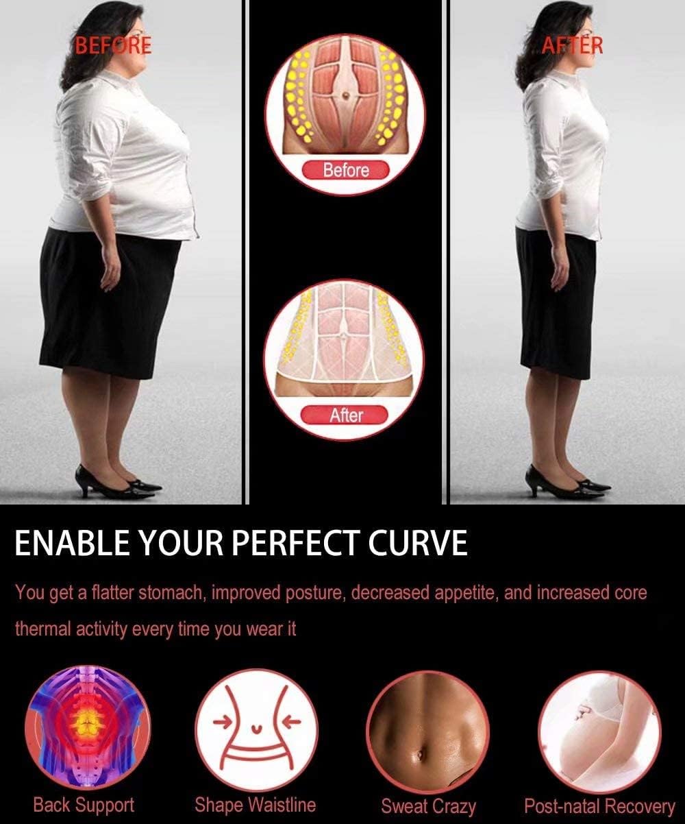 SculptFlex Waist Training Belt - Premium Thermal Shaper
