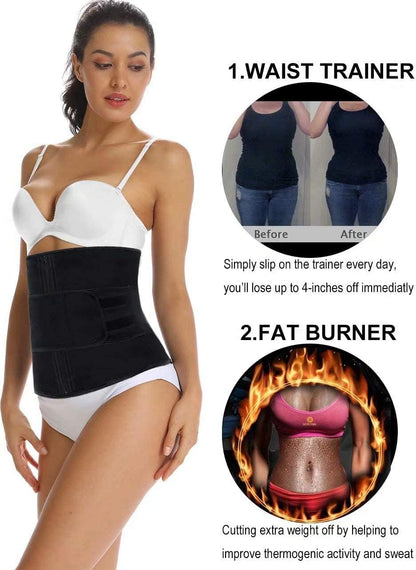 SculptFlex Waist Training Belt - Premium Thermal Shaper