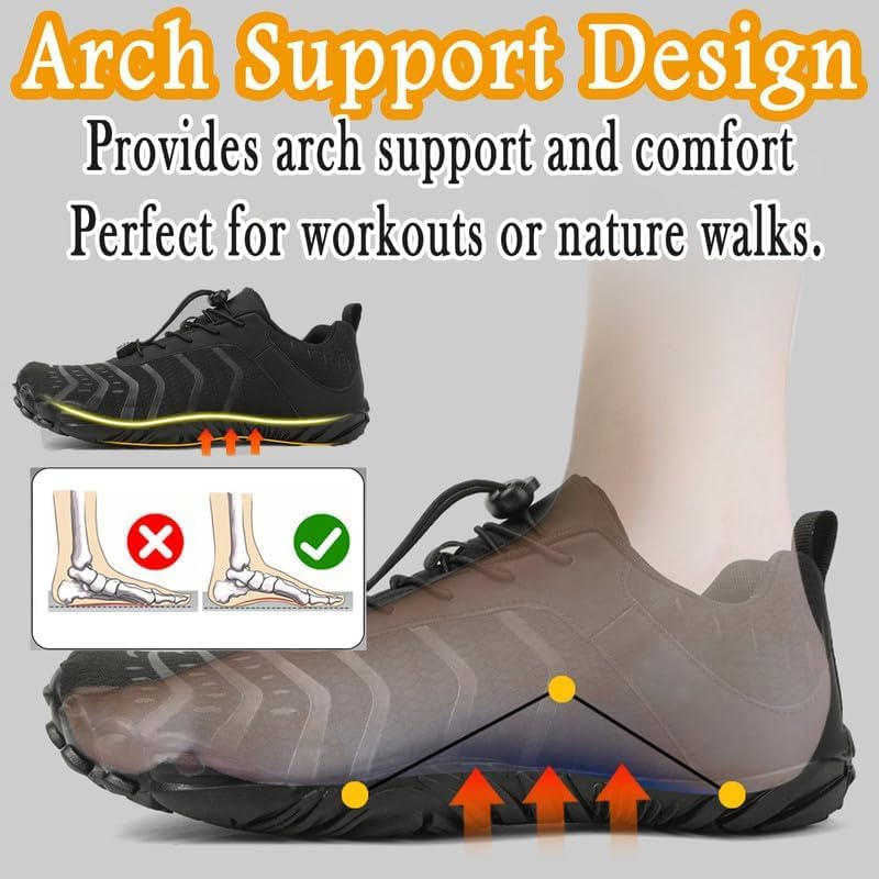 Barefoot Minimalist Shoes - Zero Drop Wide Toe Box Training