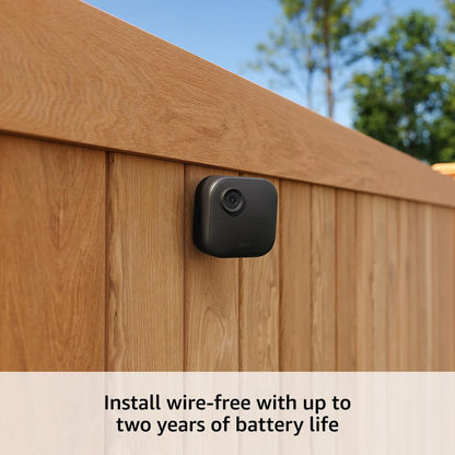 Wireless Outdoor Security Camera – 2-Year Battery Life