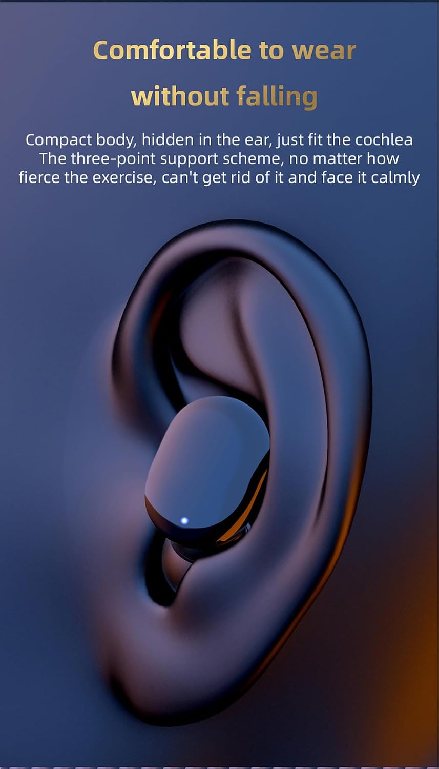 Wireless Bluetooth 5.4 Earbuds with 40H Playtime & Touch Control