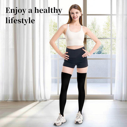 Thigh High Compression Stockings 20-30mmHg