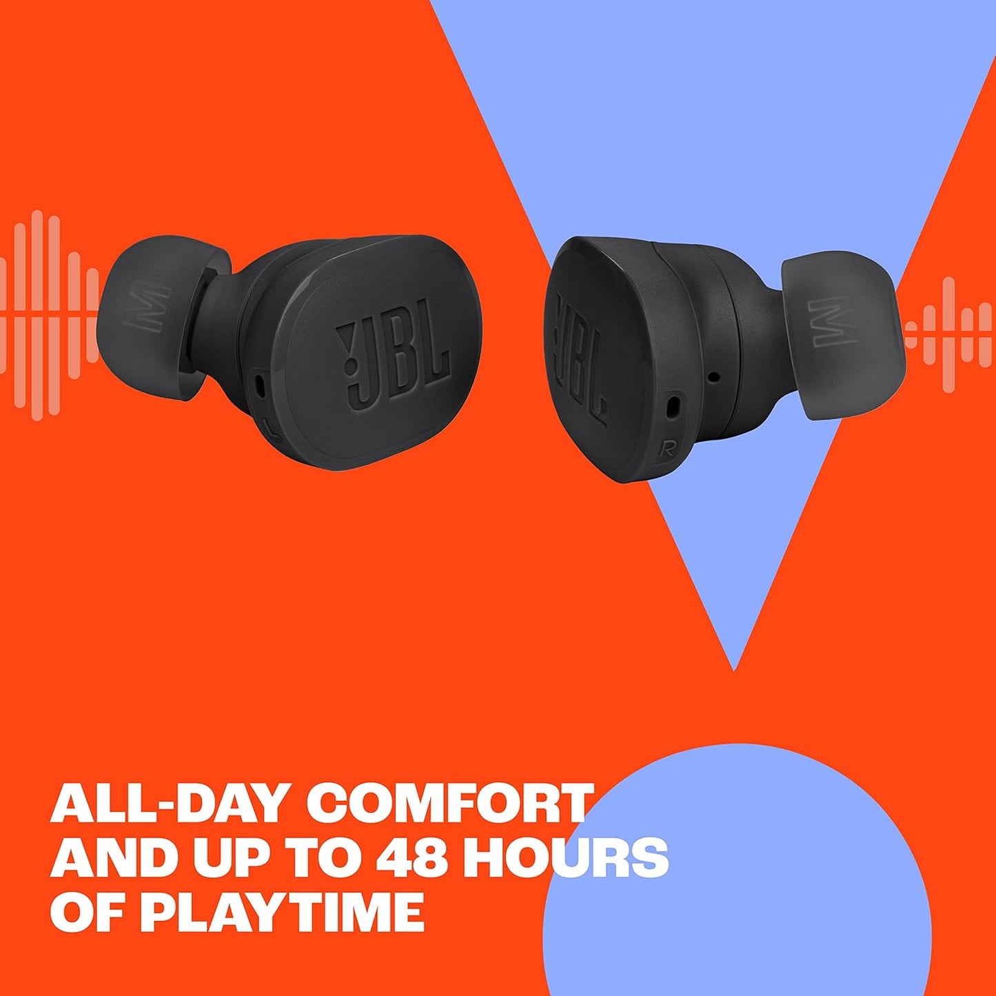 Active Noise Cancelling Earbuds with Pure Bass & Bluetooth 5.3